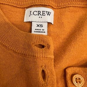 JCrew cotton lightweight cardigan XS